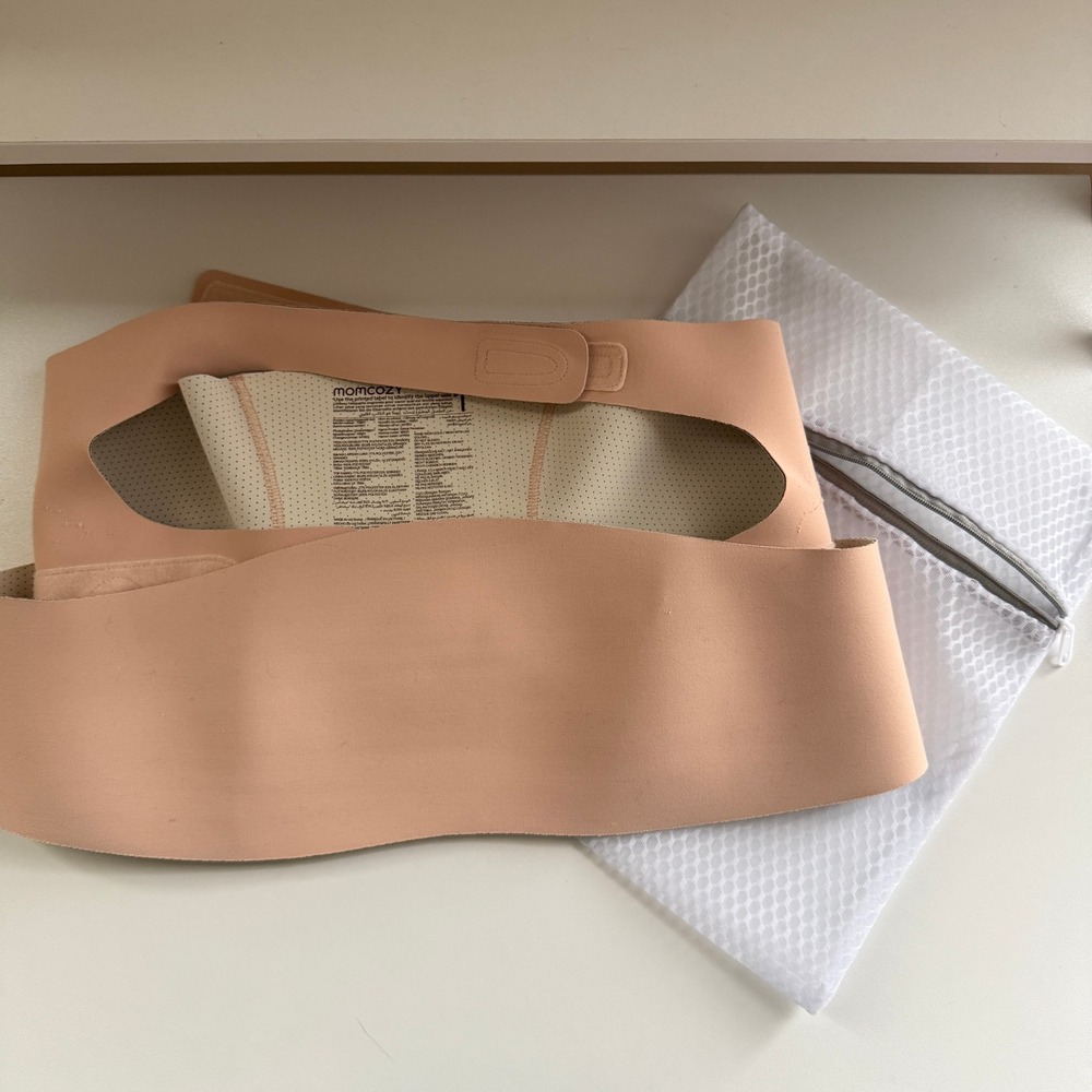 Seamless Nude Waist Shaper Belt - Adjustable Midsection Support - Picture 3 of 7